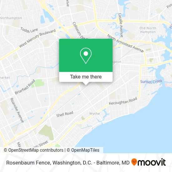 Rosenbaum Fence map