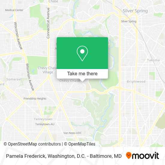 Pamela Frederick map