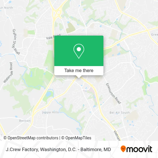 J.Crew Factory map