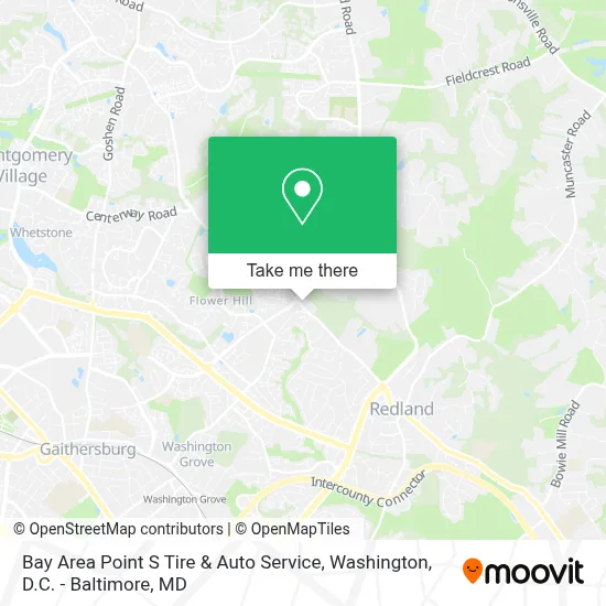 Bay Area Point S Tire & Auto Service map