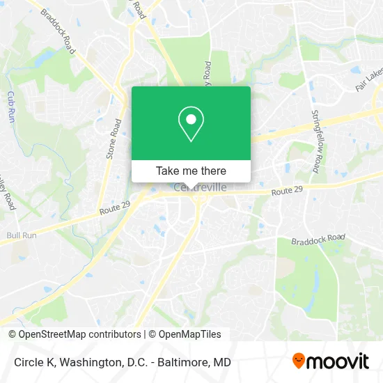 Circle K map