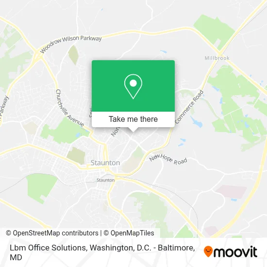 Lbm Office Solutions map