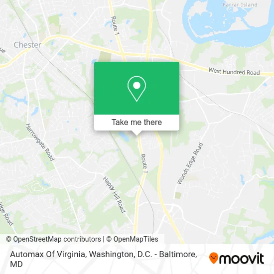 Automax Of Virginia map