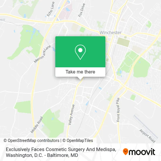 Exclusively Faces Cosmetic Surgery And Medispa map