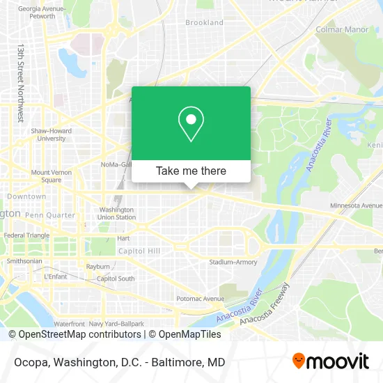 Ocopa map