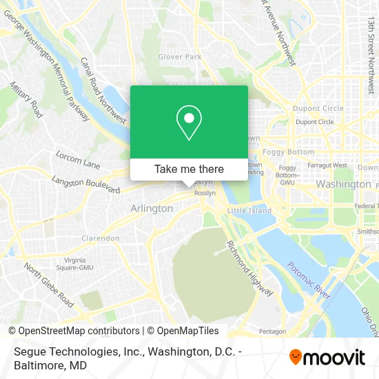 Segue Technologies, Inc. map