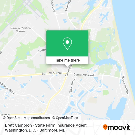 Brett Cambron - State Farm Insurance Agent map
