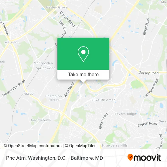 Pnc Atm map
