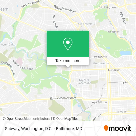 Subway map