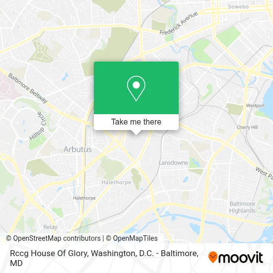 Rccg House Of Glory map