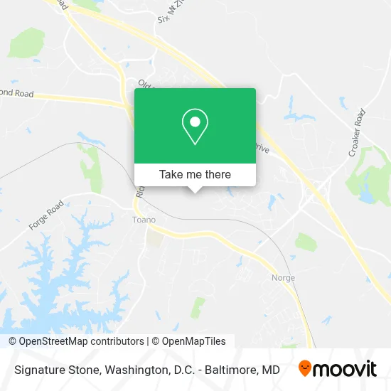 Signature Stone map
