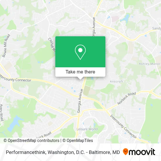 Performancethink map