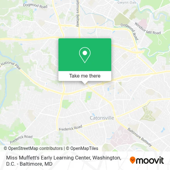 Miss Muffett's Early Learning Center map