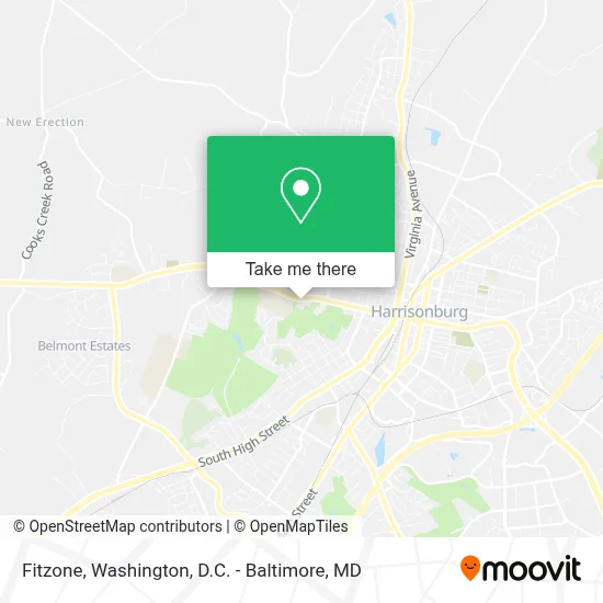 Fitzone map