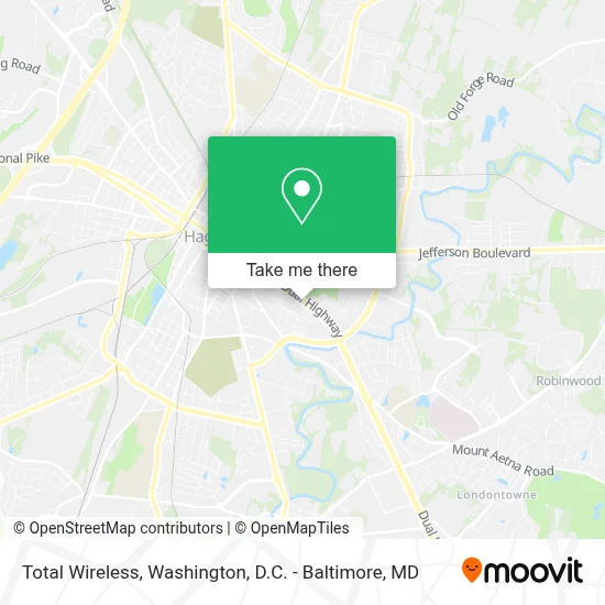 Total Wireless map