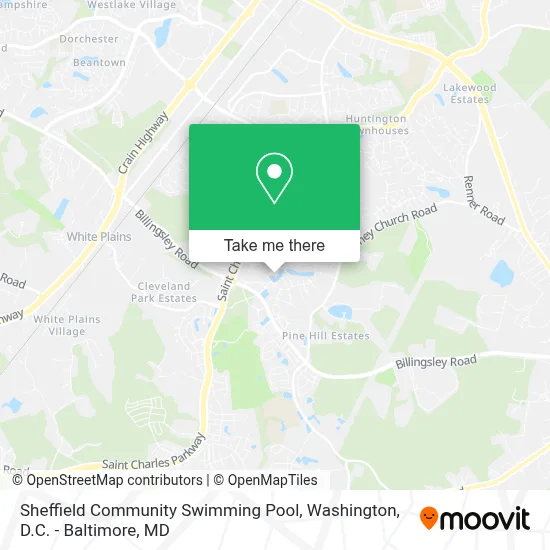 Sheffield Community Swimming Pool map