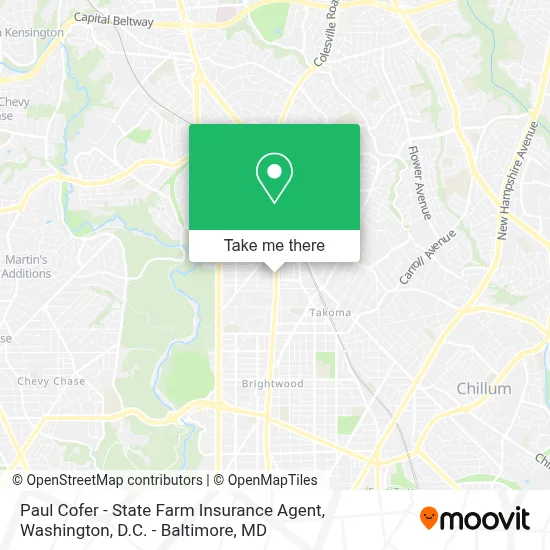 Paul Cofer - State Farm Insurance Agent map