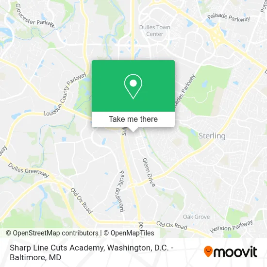 Sharp Line Cuts Academy map