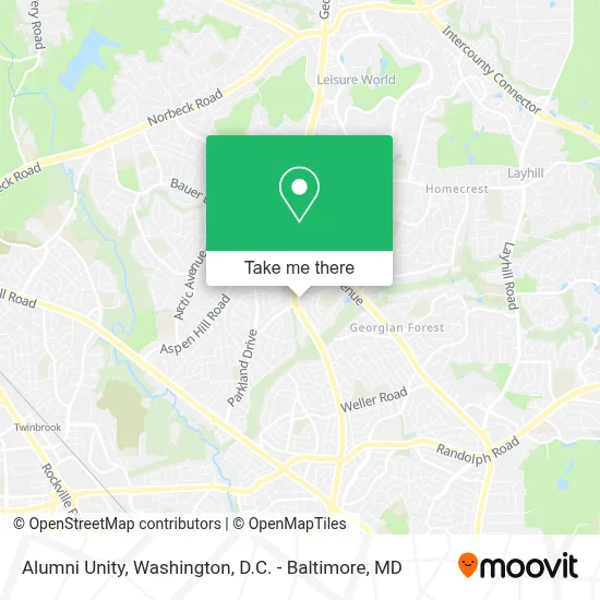 Alumni Unity map