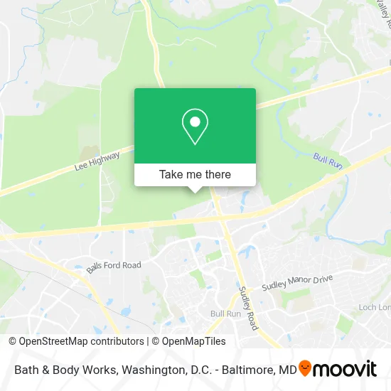 Bath & Body Works map