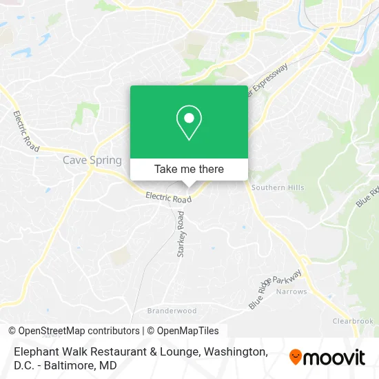 Elephant Walk Restaurant & Lounge map