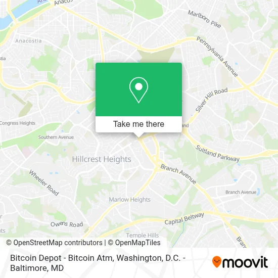 Bitcoin Depot - Bitcoin Atm map