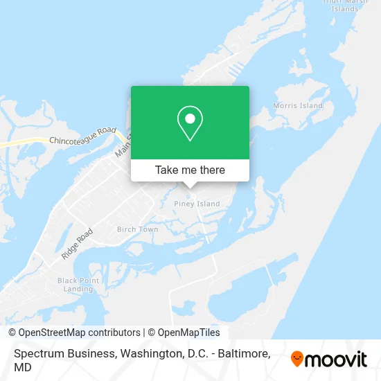 Spectrum Business map