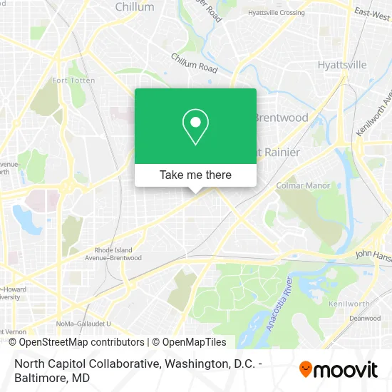 North Capitol Collaborative map