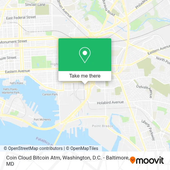 Coin Cloud Bitcoin Atm map