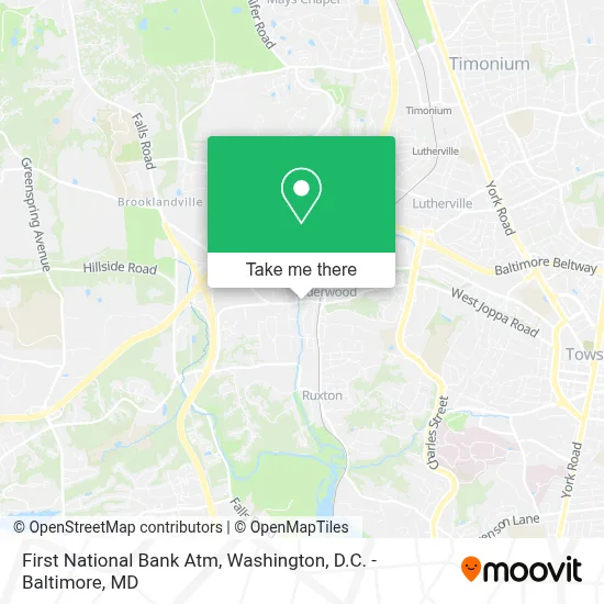 First National Bank Atm map