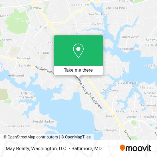 May Realty map