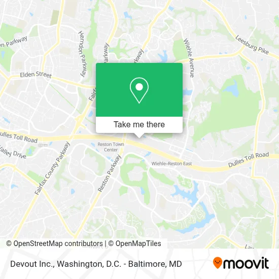 Devout Inc. map