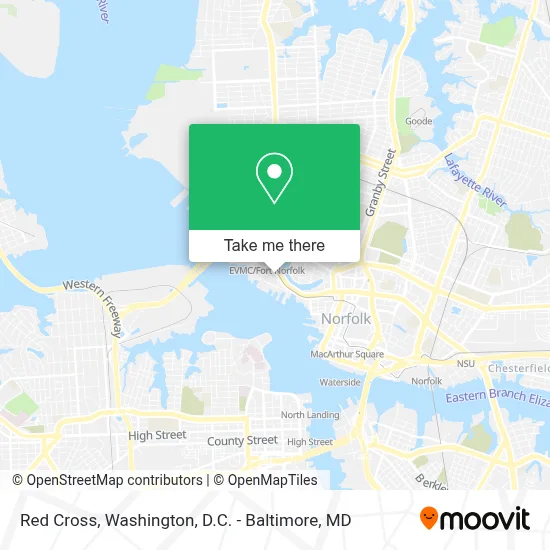 Red Cross map