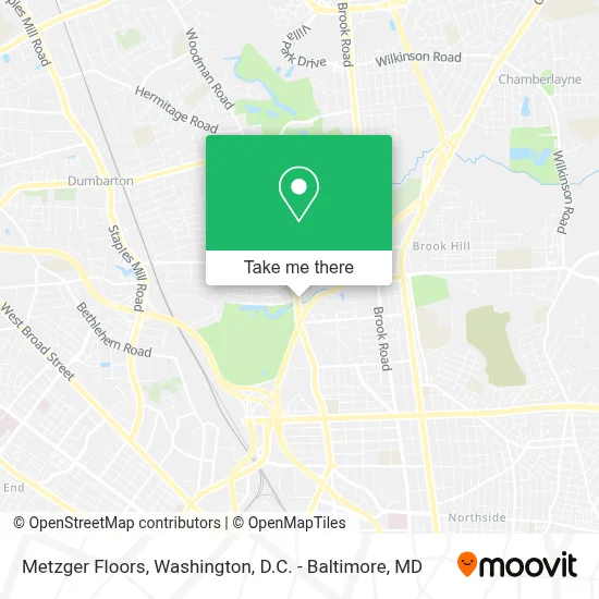 Metzger Floors map