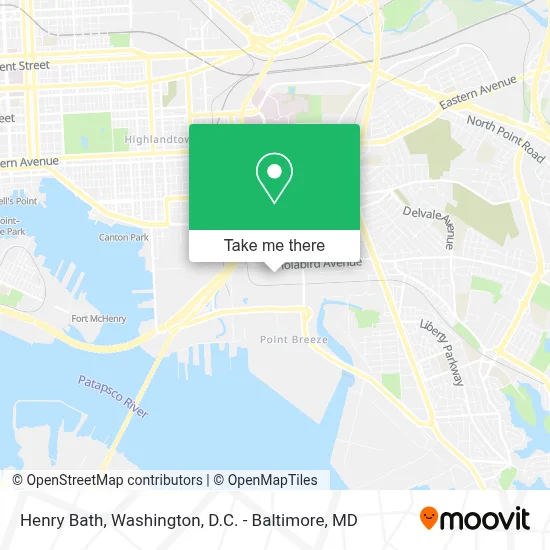 Henry Bath map