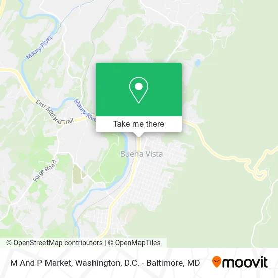M And P Market map