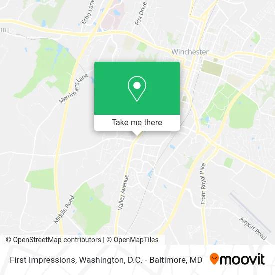 First Impressions map