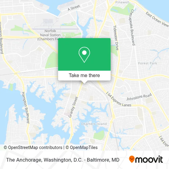 The Anchorage map