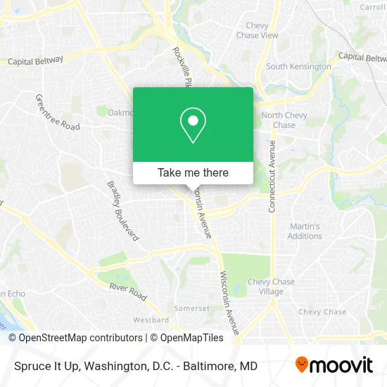 Spruce It Up map