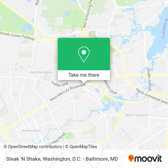 Steak 'N Shake map