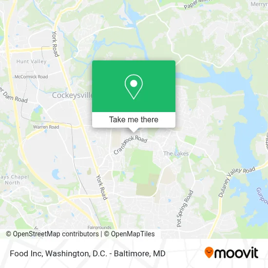 Food Inc map