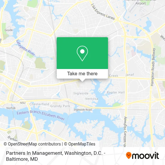 Partners In Management map
