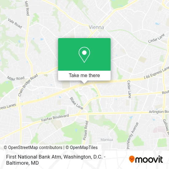 First National Bank Atm map