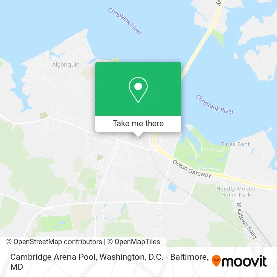 Cambridge Arena Pool map