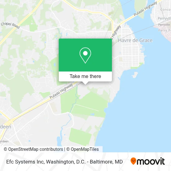 Efc Systems Inc map