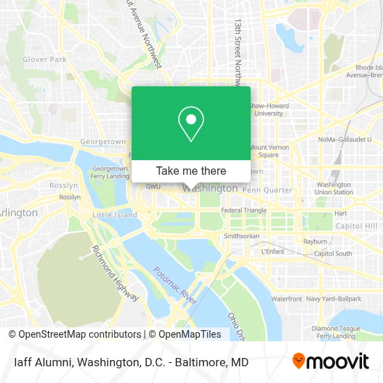 Iaff Alumni map