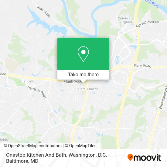 Onestop Kitchen And Bath map