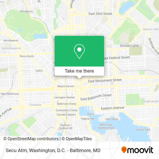 Secu Atm map