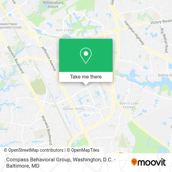 Compass Behavioral Group map