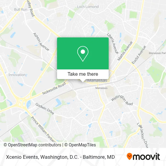 Xcenio Events map